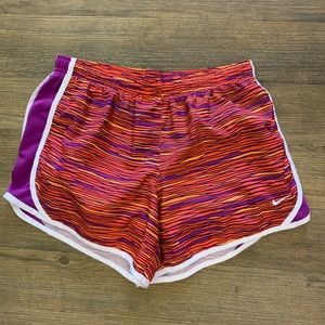 Girls Zebra Stripe Nike Shorts